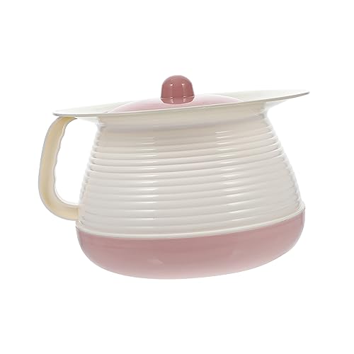 TOVINANNA Plastic Thickened Spittoon Elderly Child Urinal Non-Slip Handle Easy to Carry