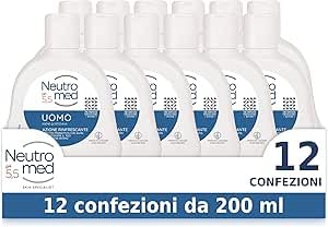 Neutromed Herren-Unterwäsche mit Micellarkomplex für Herren, 12 x 200 ml