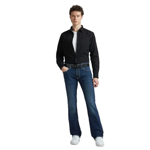 Image of Pepe Jeans Men's Regular Fit Jeans | Mid Rise | Holborne Fit | Jeans for Man