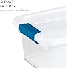 Tontarelli Rhino Heavy Duty Clear 60L XL Stackable Storage Box With Lid - View #12