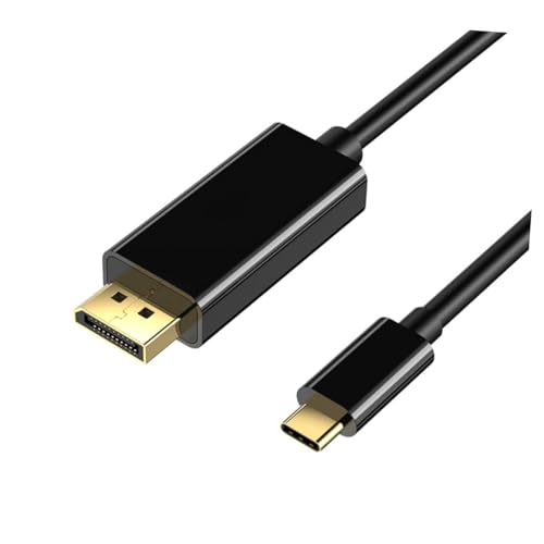 Cable tipo c a displayport VILLCASE con transmisión de vídeo fluida de 1.8m 7