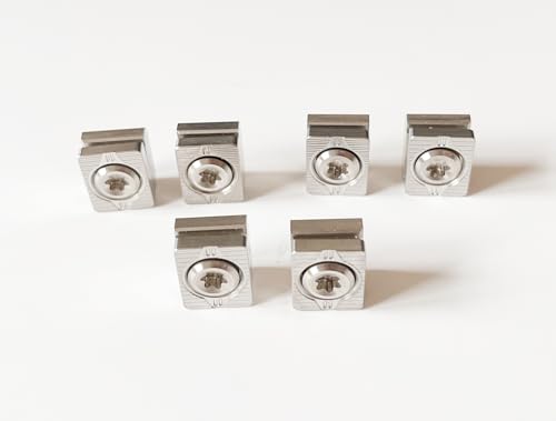 DREE 6X Golf Weight Sliding Screw Compatible Fit for Mizuno ST-190 G, ST-200 G, ST-G, ST-G 220 Driver 3g 5g 7g 9g 11g 14g 16g, Silver