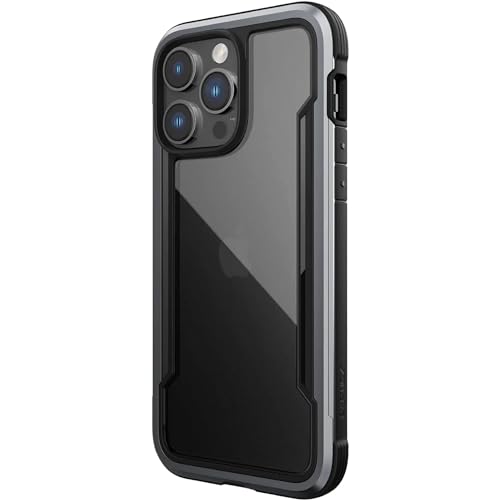 X-Doria Raptic Shield - Funda Protectora para iPhone 14 Pro MAX de 6.7 Pulgadas, antiarañazos, Resistente a caídas, a Prueba de Golpes, Funda Trasera de protección Completa para iPhone 14 Pro MAX de