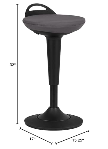 Image of Adjustable-Height Padded Wobble Stool