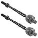 TRQ Front Tie Rod Set Compatible with 2003-2007 INFINITI G35 2003-2009 Nissan 350Z