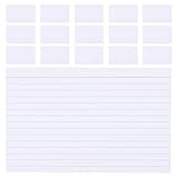 Écriture organisée : les lignes horizontales claires et l’espacement adéquat offrent une mise en page structurée pour une écriture soignée et lisible ; fiches lignées, fiches scolaires