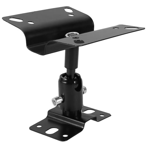 BUGUUYO Stabile Lautsprecher Wandhalterung aus neigbar und schwenkbar Einfacher Aufbau mit Anleitung für Surround Boxen Sorgt für Surround Sound Zuhause Büro