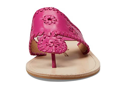 Image of Jack Rogers Jacks Flat Sandal Fuchsia /Fuchsia 5.5 M