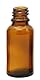 MV-Versand Homöopathieversand München 10 x 20ml Medizinflaschen | Apothekerflaschen aus UV-Schutz Glas | Tropferflaschen Braunglas mit Tropfverschluss