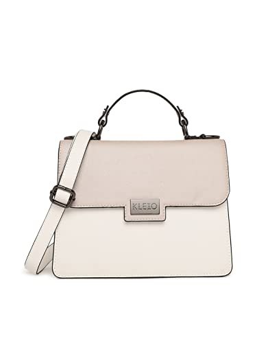 See full amazon price history chart for KLEIO Structured Leather Handbag (Cream White) for Women with Top Handle & Polyester Lining | Crossbody Hand Bag for Girls with Adjustable & Detachable Sling Strap & Multiple Pockets KLEIO Structured Leather Handbag (Cream White) for Women with Top Handle & Polyester Lining | Crossbody Hand Bag for Girls with Adjustable & Detachable Sling Strap & Multiple Pockets (B09M8PLG3S) Amazon Price History, Amazon Price Tracker