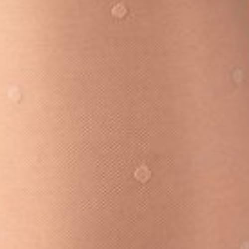 Image of Truform Compression 15-20 mmHg Sheer Knee High Stocking, Nude Dot Pattern, Small (Pack of 2)