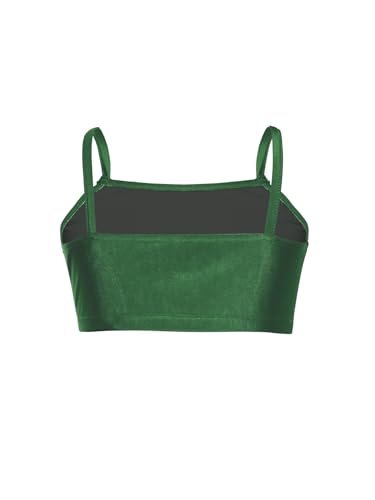 Kids Girls Sports Bra Spaghetti Strap Crop Tank Top Athletic Camisole Casual Underwear Top4