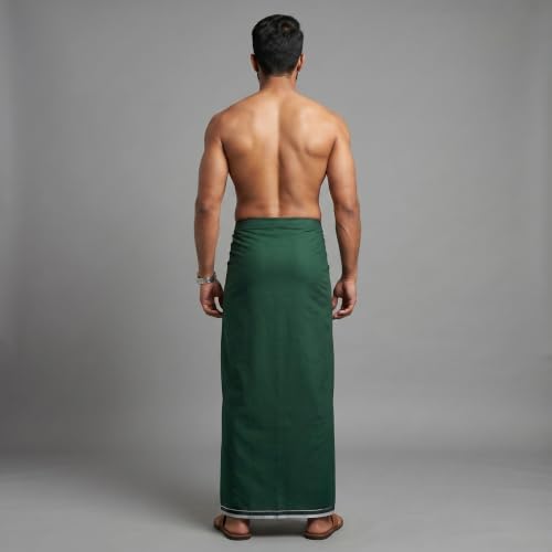 Image of Men's Cotton Lungi | Soft Breathable Wrap Around Lungi | Comfortable Daily & Home Wear for Men