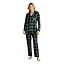 Navy-green Plaid
