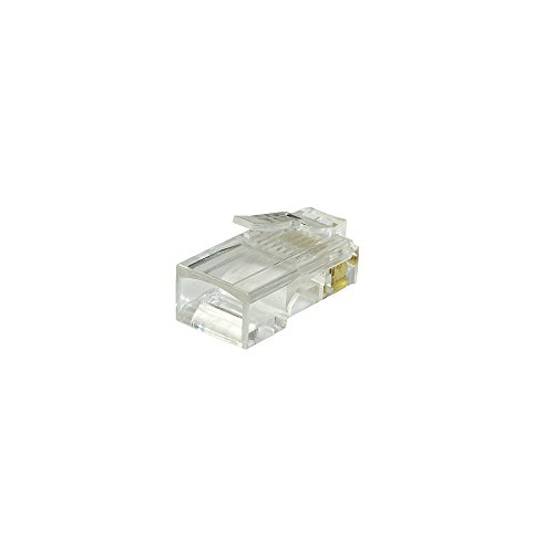 PNI CAT6 connector, RJ45 Plug for UTP CAT6 Network Cable, transparent - Image 2
