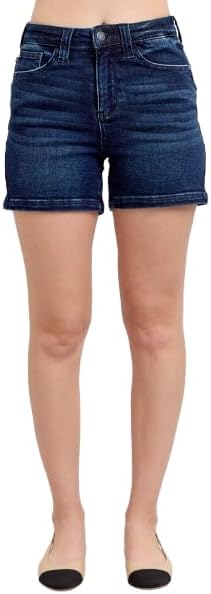 Judy Blue High Waist Back Flap Pocket Shorts 150304