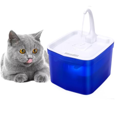 Fuente de agua automática para gatos, 2 litros