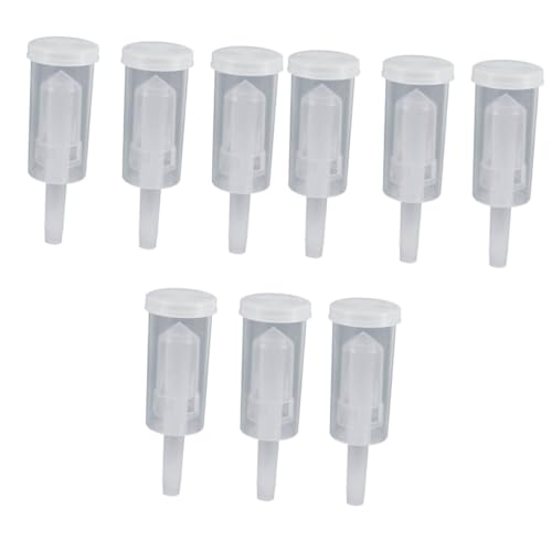 NAMOARLY 9pcs Beer Fermentation Check Valve Way Exhaust Water Sealed Valve for Wine and Brewing Fits Standard Stoppers and Bung