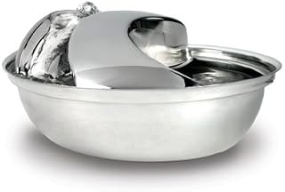 Pioneer Pet Drinking Fountain Raindrop Design, Stainless Steel