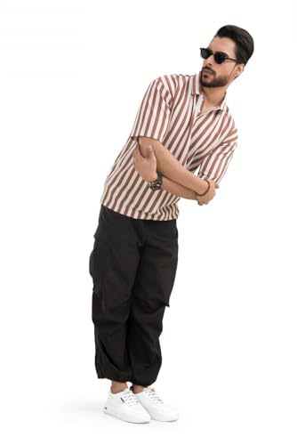 Image of Imperial Striped Off Shoulder Polo T-Shirt