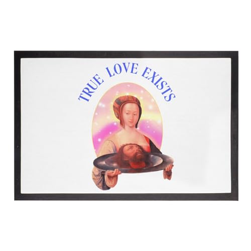 Paillasson Blanc True Love Exist, le cadeau idéal et drôle - 2