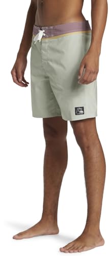 Quiksilver - Mens Original Straight Leg Solid 18 Boardshort, Color Desert Sage, Size: 363