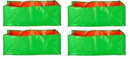 MASHKI Rectangular HDPE 18"x12"x9" Inches Grow Bags for Home Gardening/Terrace and Balcony Gardening (18"x12"x9", 4) (B0B9GQY775) Amazon Price History, Amazon Price Tracker
