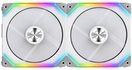 Lian Li UNI FAN SL140 RGB PWM fans, Double Pack, white - 140 mm