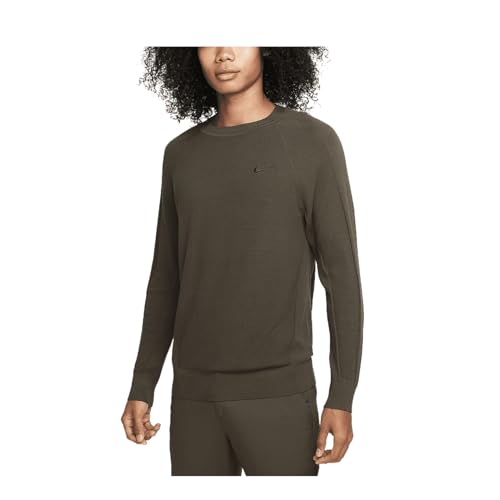 Nike Tour Men's Golf Sweater (FQ8832-325, Cargo Khaki/Black)
