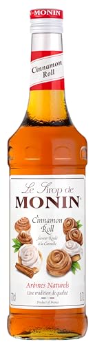Monin Sirup Cinnamon Roll (1 x 0,7l) - für Kaffee und Getränke - Dessert Verfeinerung - warmes...