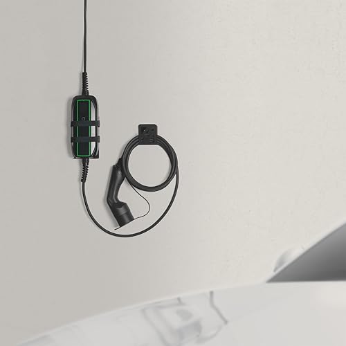 etterr Support de station de charge pour voiture électrique 100 % acier fabriqué dans l'Union européenne 17 x 10 cm (1, Station de charge) – vue 9