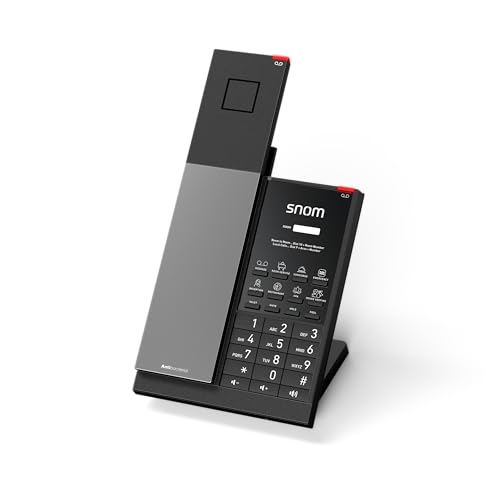 Snom HD351W téléphone fixe sans fil de qualité supérieure pour hôtellerie