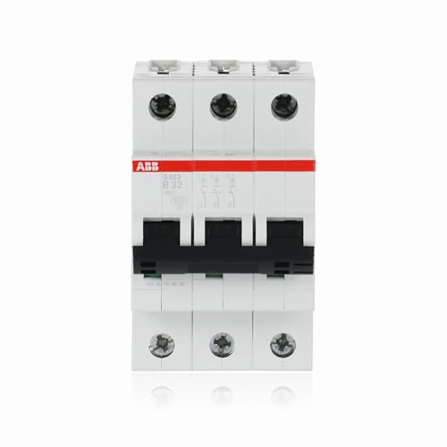 ABB S200 MCB Leitungsschutzschalter Typ B, 3-polig 32A 400V, Abschaltvermögen 6 kA System Pro M Compact