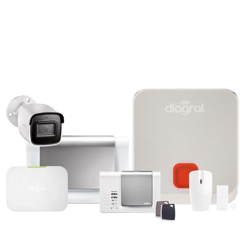 Diagral - DIAG14CSF - Pack Alarme connectée Compatible Animaux