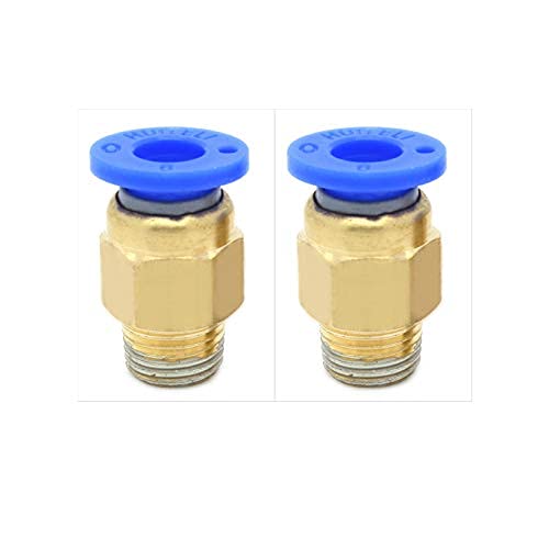 MAGICDEALZ Chpss540 3D Printer Pc6-01 Fitting Connector for Od 4 Mm PTFE Tube (Blue & Gold, 2 Piece) (B095KMVWFM) Amazon Price History, Amazon Price Tracker