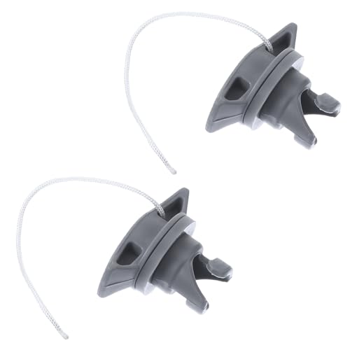 Anneome 2pcs Rotary Bonnet Form-Fitting Kayak Air Plug Kit High Elasticity Fits Most Air Holes EVA Meterial