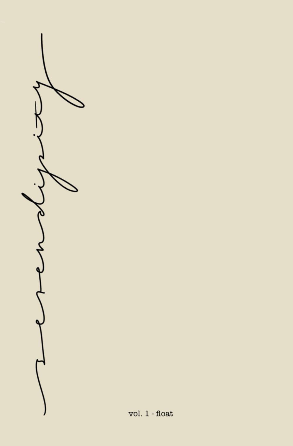 Serendipity (Volume 1): A Quiet Aesthetic Coloring & Reflection Book: A Creative Pause for Elegant Minds