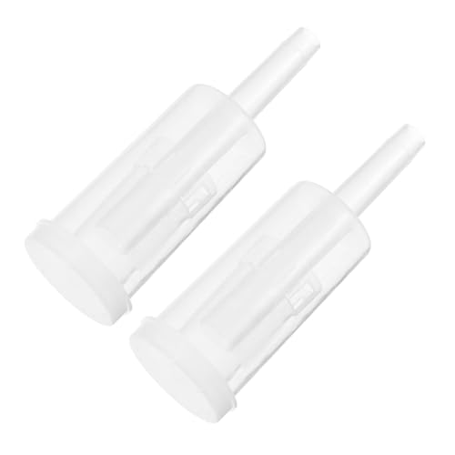 CONGARTENO 2pcs Three-piece One-way Valves for Brewing Transparent for Wine and Beer Fermentation Suitable for Wine Easy to Use and Store
