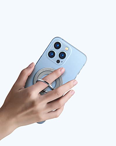 Supporto magnetico ad anello per cellulare, con