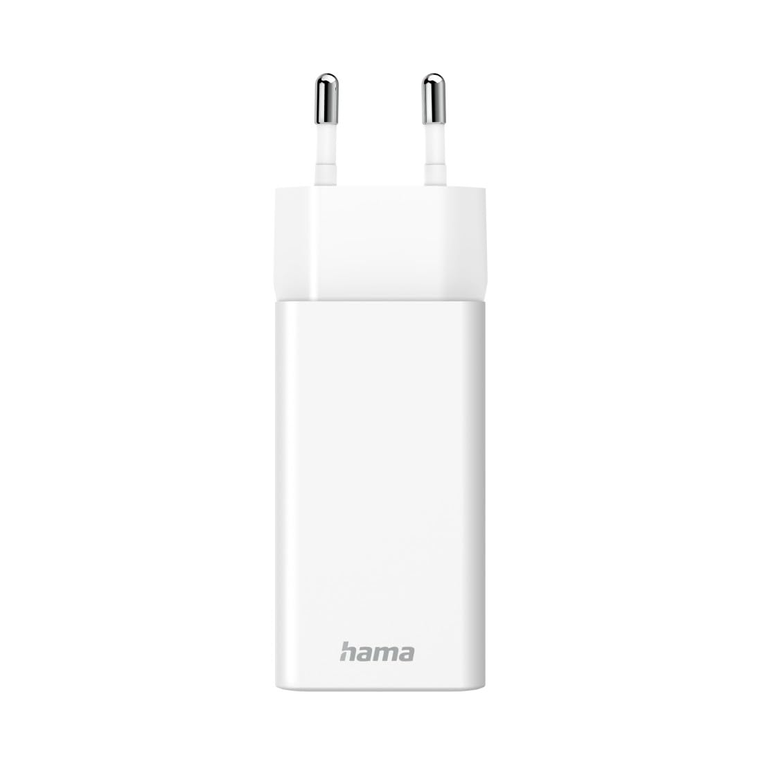 Hama Caricatore USB-C da 65 W (alimentatore di rete a 2 porte USB C + USB A, caricatore rapido con Quick Charge 3.0 e Power Delivery, caricatore USB con tecnologia GaN, caricatore universale per