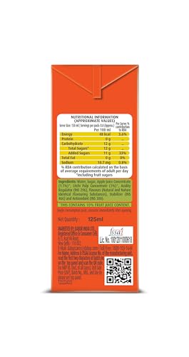 Image of Real Litchi Juice- 135ml x 10 | Rich In Vitamin C | No Added Preservatives, Artificial Color & Flavour | Goodness of Best Fruit | Tasty, Refreshing & Energising Drink