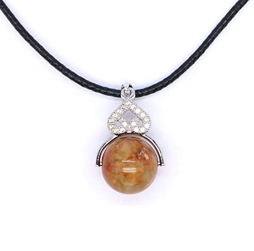 Pendentif donut en jadéite de type A à porter au quotidien pour un style zen et élégant