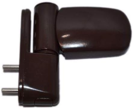 UPVC Double Glazing Door Flag Hinge Adjustable Avocet MT3D (Brown)