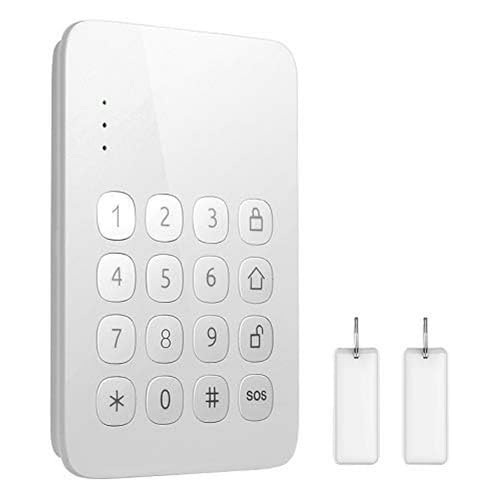 Hom-io | Kit Sicurezza Smart Home con 2 Tag RFID per Tastiera Omni Alarm, Tecnologia FHSS Avanzata e Tastiera Stabile a Sfioramento