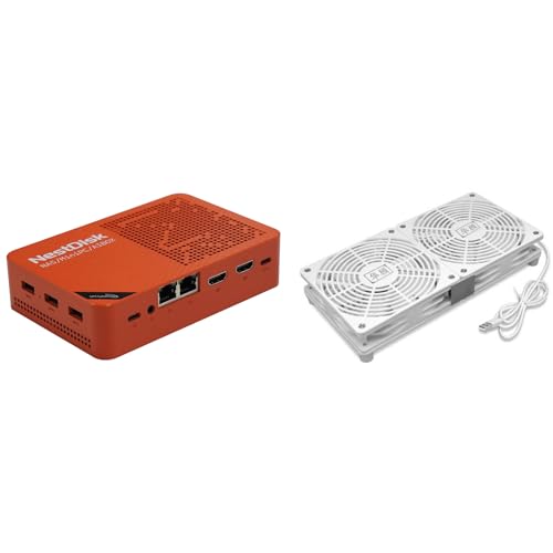 youyeetoo Nest Disk NAS & Mini PC con almacenamiento Intel N150 4 Bay NVMe de hasta 16 TB, 12GB DDR5 RAM, Dual 2.5GbE/WiFi 6, salida 3X 4K, OMV preinstalado para el hogar/la oficina (12 GB + 64 GB +