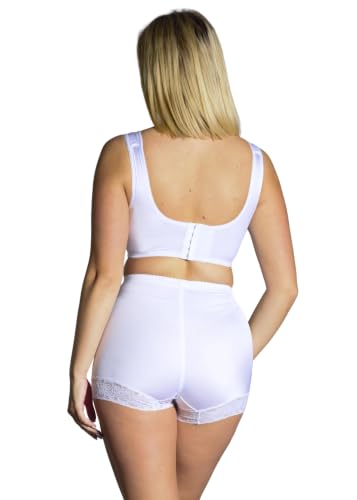 Image of Rhonda Shear Pin-Up Girl Lace Control Panty, Floral Lace, Light Tummy Control
