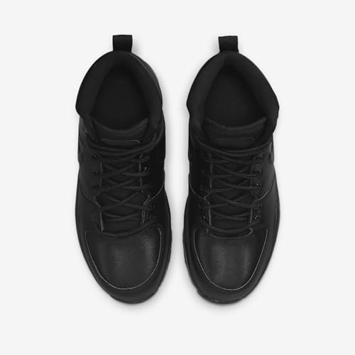 Nike Manoa Big Kids' Boots (HF0750-001, Black/Black/Black) Size 5.54