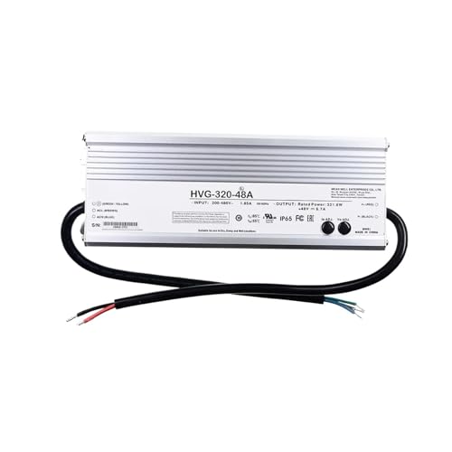 Alimentation à découpage HVG-320-48A robuste avec boîtier métallique