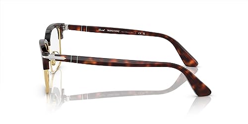 Persol Men's PO3327S Polarized Rectangular Sunglasses, Havana, 56 mm3