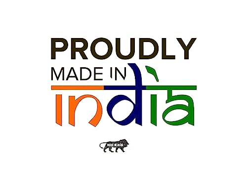 The Artage Puffy Stool for Living Room Vanity Dressing Table Sitting Brown Printed Premium Foam Cushioned Pouffe Ottoman for Foot Rest Stool for Home Decor Furniture Wooden (Floral) (Earthy Brown)